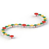 Дорожка "Змейка" 2451, , ПО ЗАПРОСУ, 2451, Стройгород К, Детские скамейки